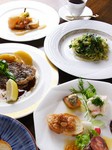 鳥取の安心で美味しい季節食材で創るベーシックなイタリアンが堪能できるフルコース。ぜひ御予約下さい。