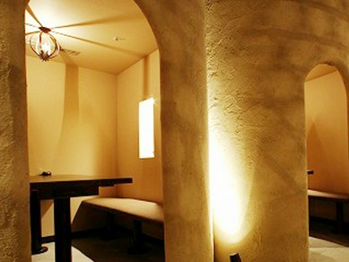 人気のかまくら個室は予約必須