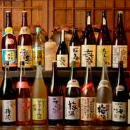 実は、お酒の種類も豊富で毎日『本日のお酒』をご用意致しております。