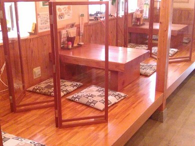 パーティションでスペースの確保も安心