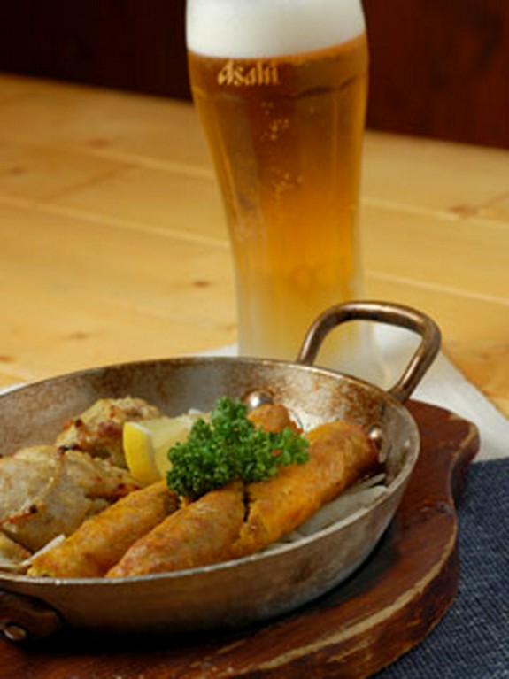 タンドリー料理を食べるとビールが欲しくなる