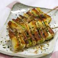 ちくわにネギをアレンジしてみました、おいしいよー！からしマヨネーズがきいてます！！！