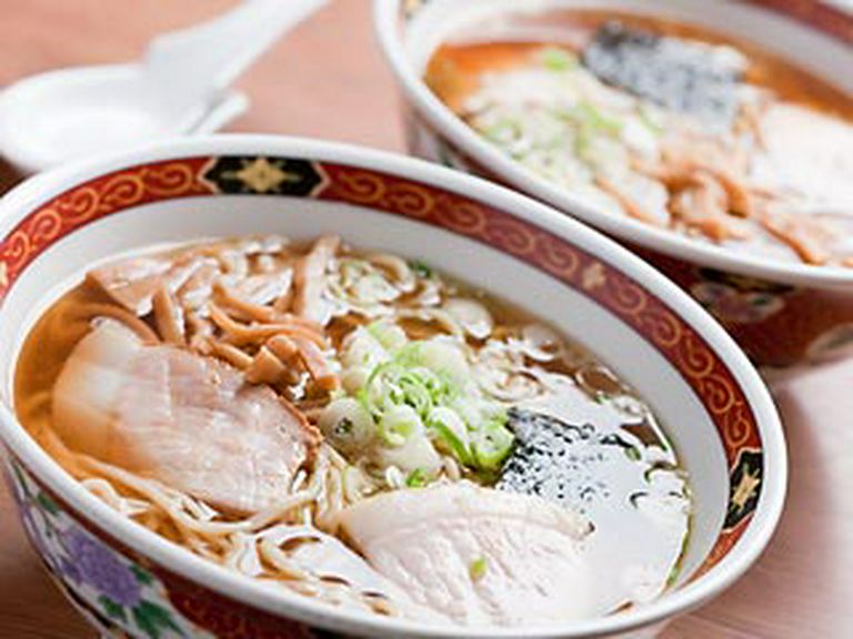 地元の某テレビが取材に来た、カレー中華
