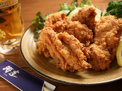 名物　鶏の唐揚げ