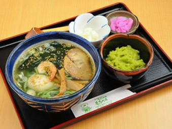 ずんだラーメンセット