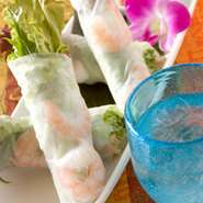 『ベトナム風生春巻き』