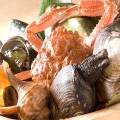 『新鮮魚介の数々』は旬を意識しています