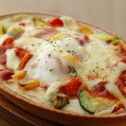 温玉入りグリル野菜のドリア