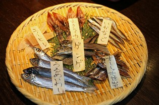季節の味を楽しめる「干物」