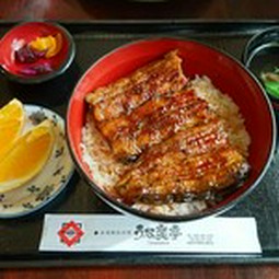 うなぎ2段！　ご飯とご飯の間にもうなぎが入っています。