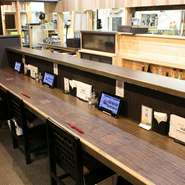 座敷から離れた店の奥にございます。
ご注文はタブレットから出来ます。「すみませ～ん」とスタッフを呼ぶ必要がありません。安心してお食事をお楽しみください。