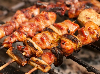 お店の看板メニューの『串焼き』は20種類以上