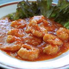 芝海老唐辛子ソース煮