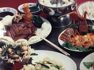 コース料理の一例です