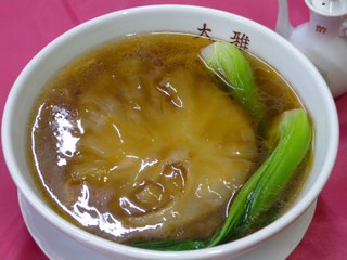 大好評！大雅のフカヒレラーメン！