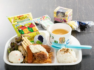ランチタイムのキッズプレート