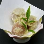 　梅干しの天ぷら