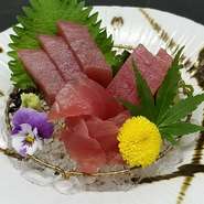 生マグロのお造り