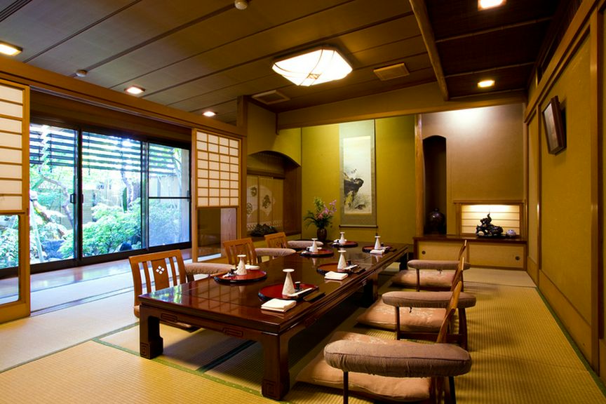 9室の日本間はすべてプライベート空間。大切なご接待の御席に…