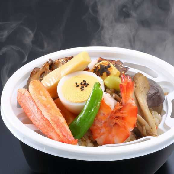 料亭の釜飯弁当 発熱仕様ONEWAY容器