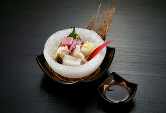 懐石コース一例（お造り）