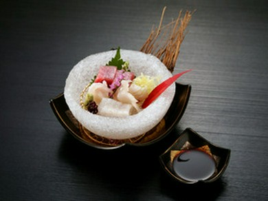 懐石コース一例（お造り）