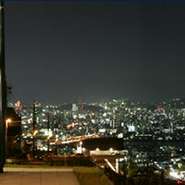 イタリアンとご一緒に広島の素敵な夜景をどうぞ。