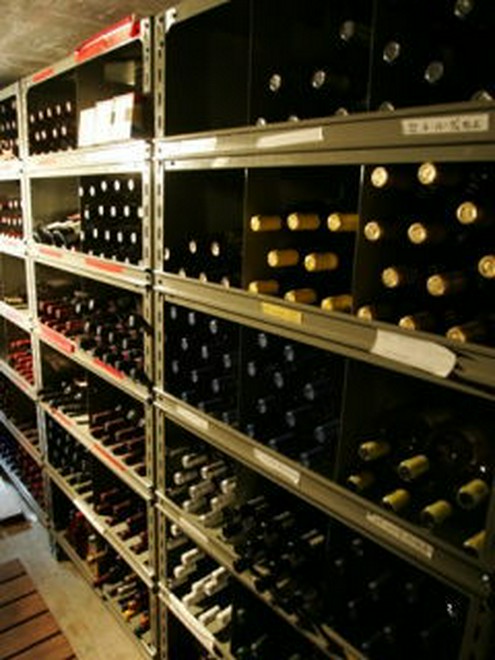 ワインにこだわっている