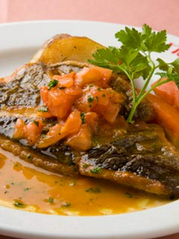 白身魚のグリル