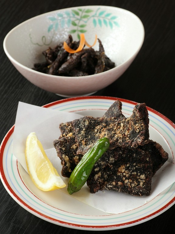 房州の郷土料理『鯨料理』の数々