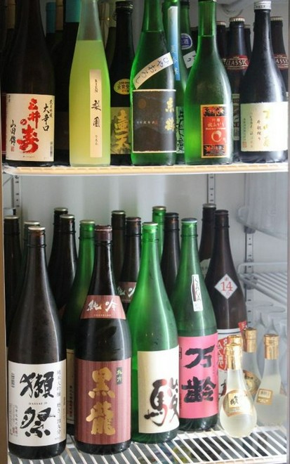 日本酒にこだわっている