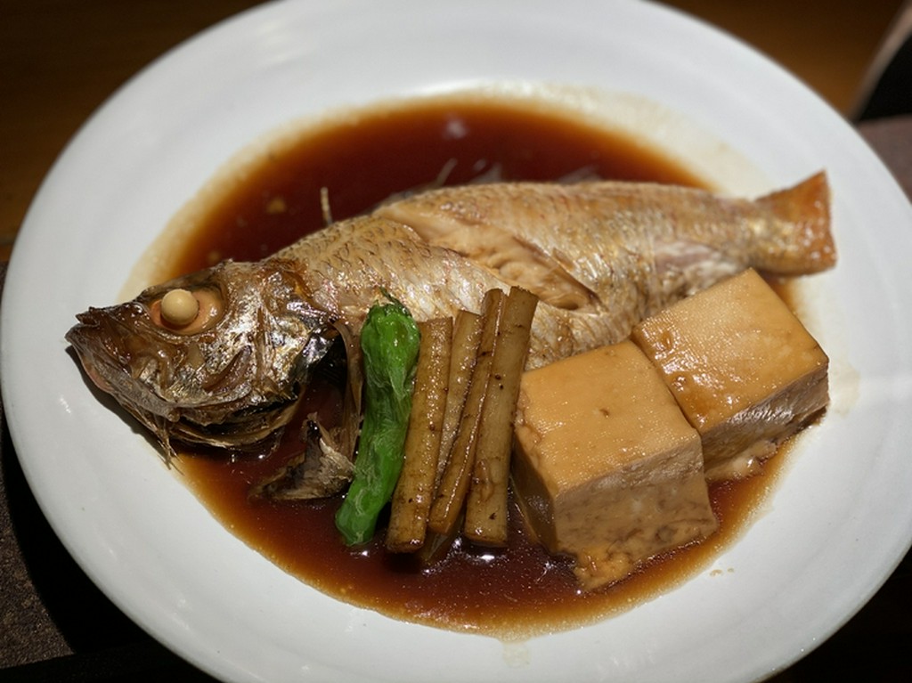 本日の魚の煮付け