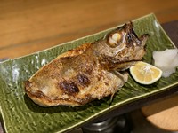 本日のおいしい魚の塩焼き