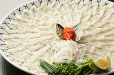 内容はオリジナルと同じで、ふぐ刺しは2倍、鍋のふぐあらが1.5倍。

