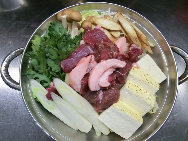 国産猪鍋