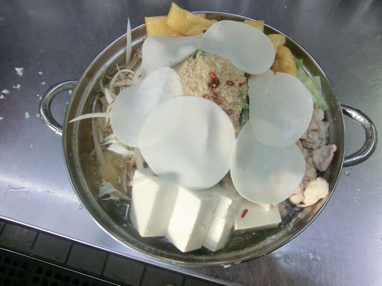 国産牛もつ鍋