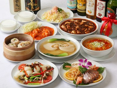 『麻婆豆腐』やフカヒレも入ったお得なコースメニューが人気