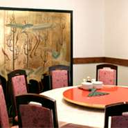 【景徳鎮　本館】の中国情緒ある個室です。