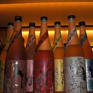 にごり、樽仕込み、赤い、檸檬、蜂蜜、備長炭、黒糖、緑茶など・・・