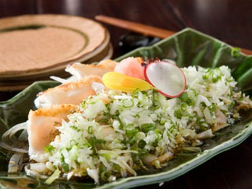 『むねみたたき　ネギまみれ』