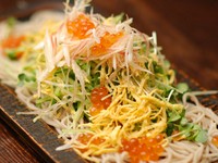 山形そばのサラダ