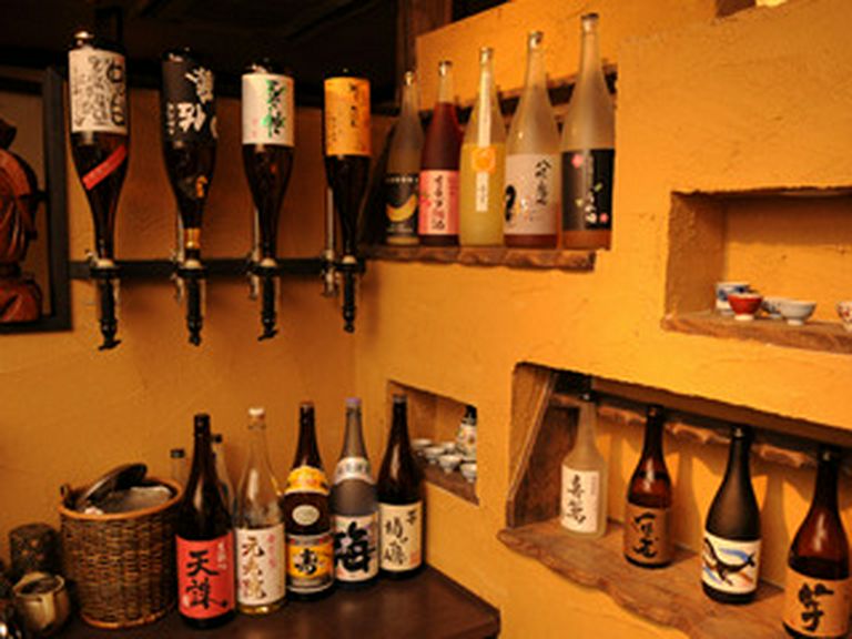 お酒にこだわってます。