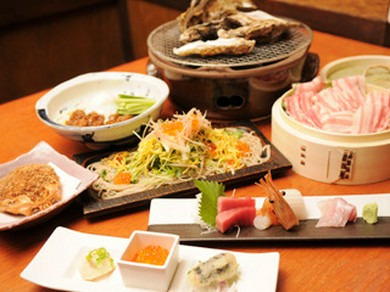 旬の食材を?こころを込めて?調理しましたお料理をご用意致します。