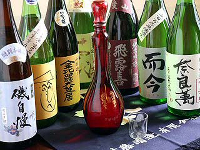 日本酒にこだわっている