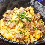 マグロの中トロを贅沢に揚げました～♪