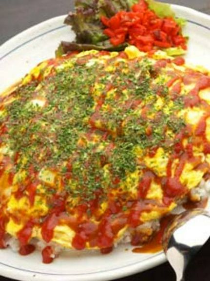 《大人気》半熟玉子のオムライス