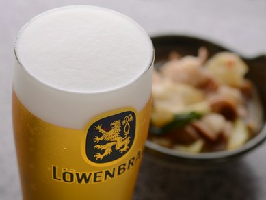 クリーミーな泡にこだわった生ビールが絶品