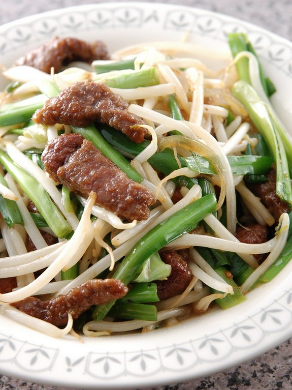 ・ニラレバ炒め