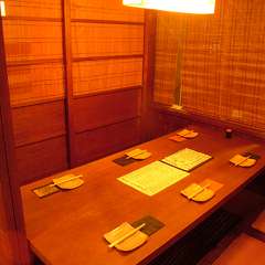 掘りごたつ個室。記念日やお祝いや接待に、錦伏見で和食