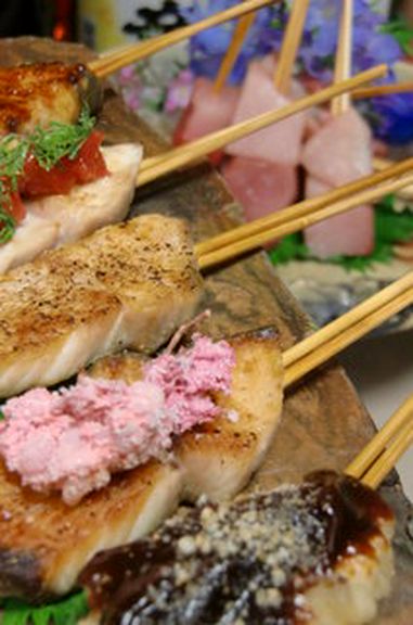 創作おさかな串、『ぶり串』